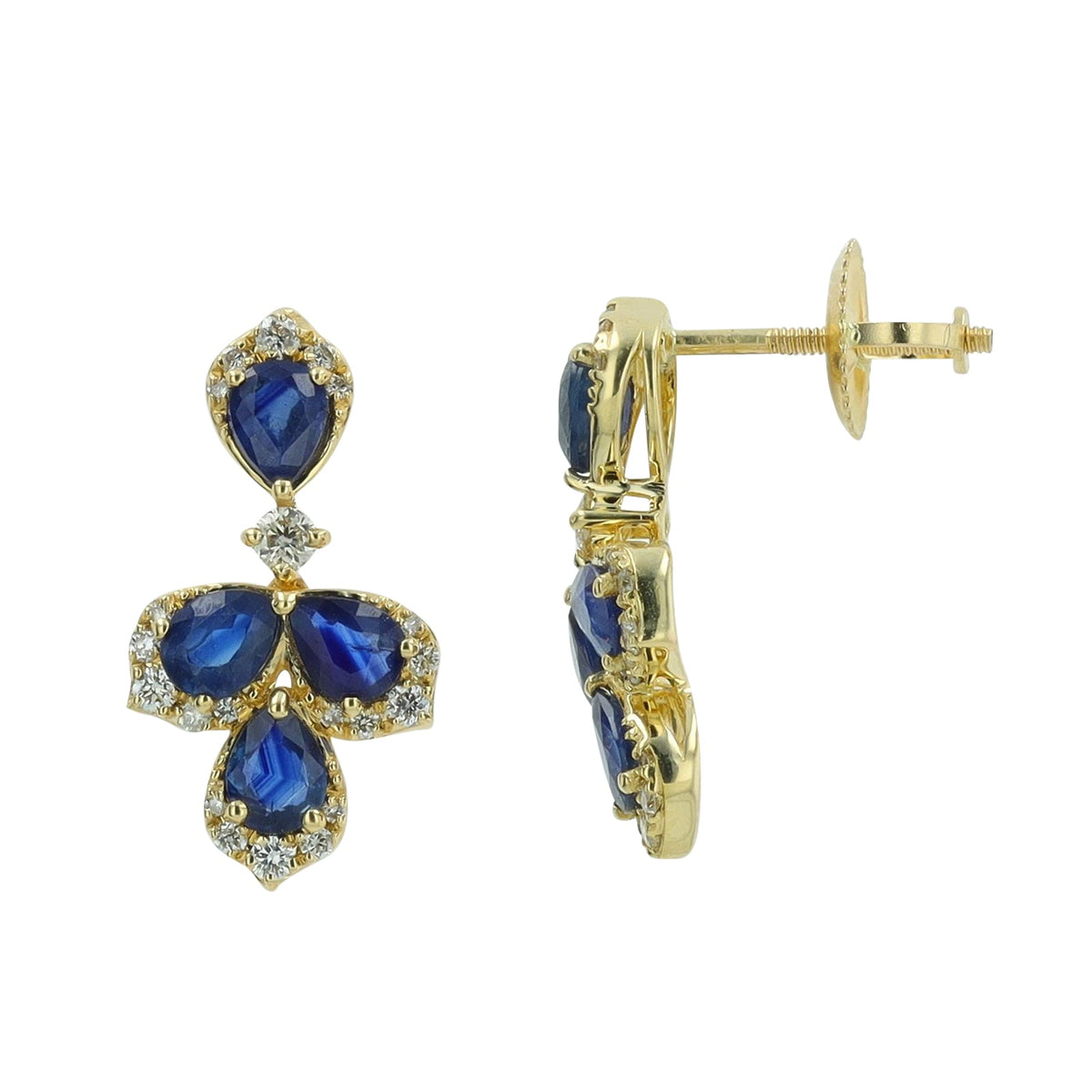 14K Gemstone Earrings<p><strong>More Colors Available</p></strong>