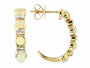 14K EFFY YG 0.75 CT Opal J-Hoops