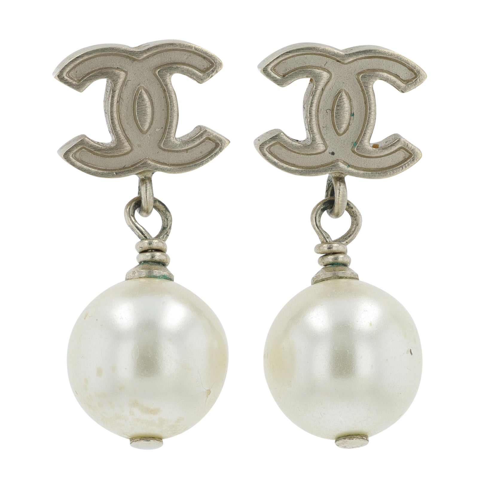 Chanel Gold Plated Earrings