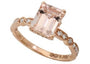 14K EFFY RG 2.20 CT Morganite Ring