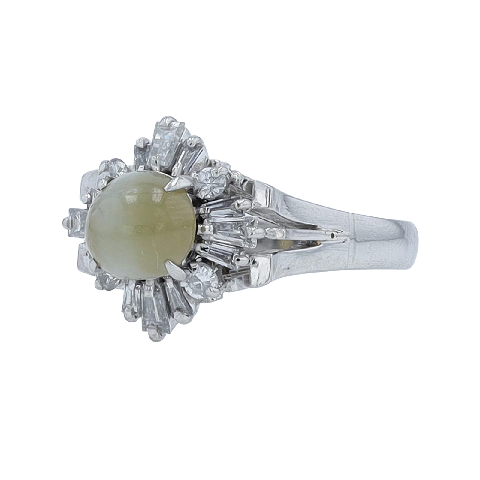 PT900 1.73 CT Chrysoberyl Ring
