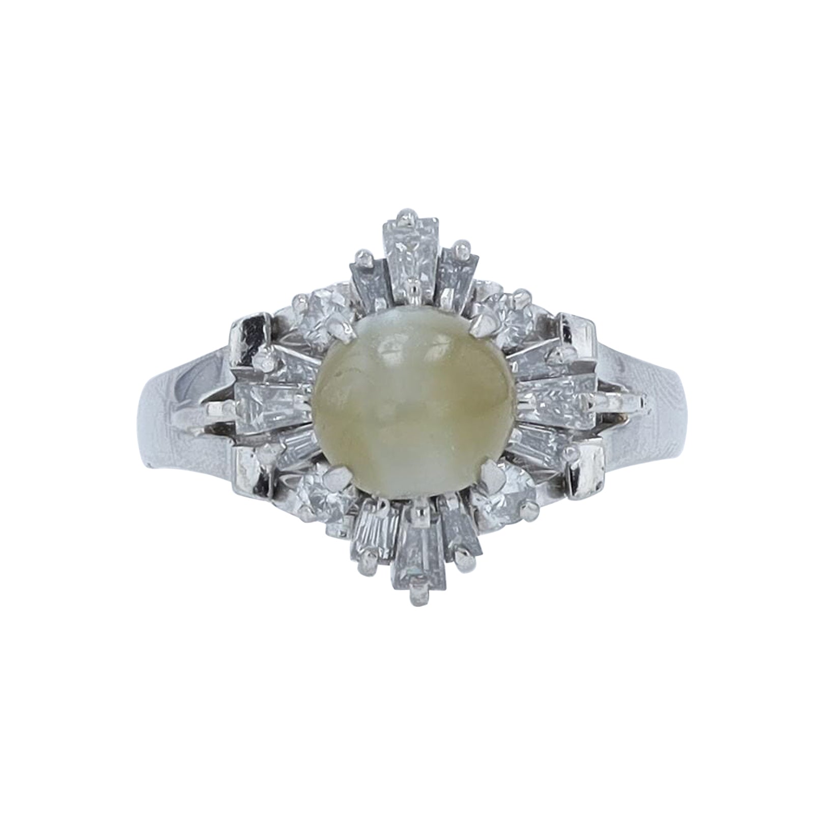 PT900 1.73 CT Chrysoberyl Ring
