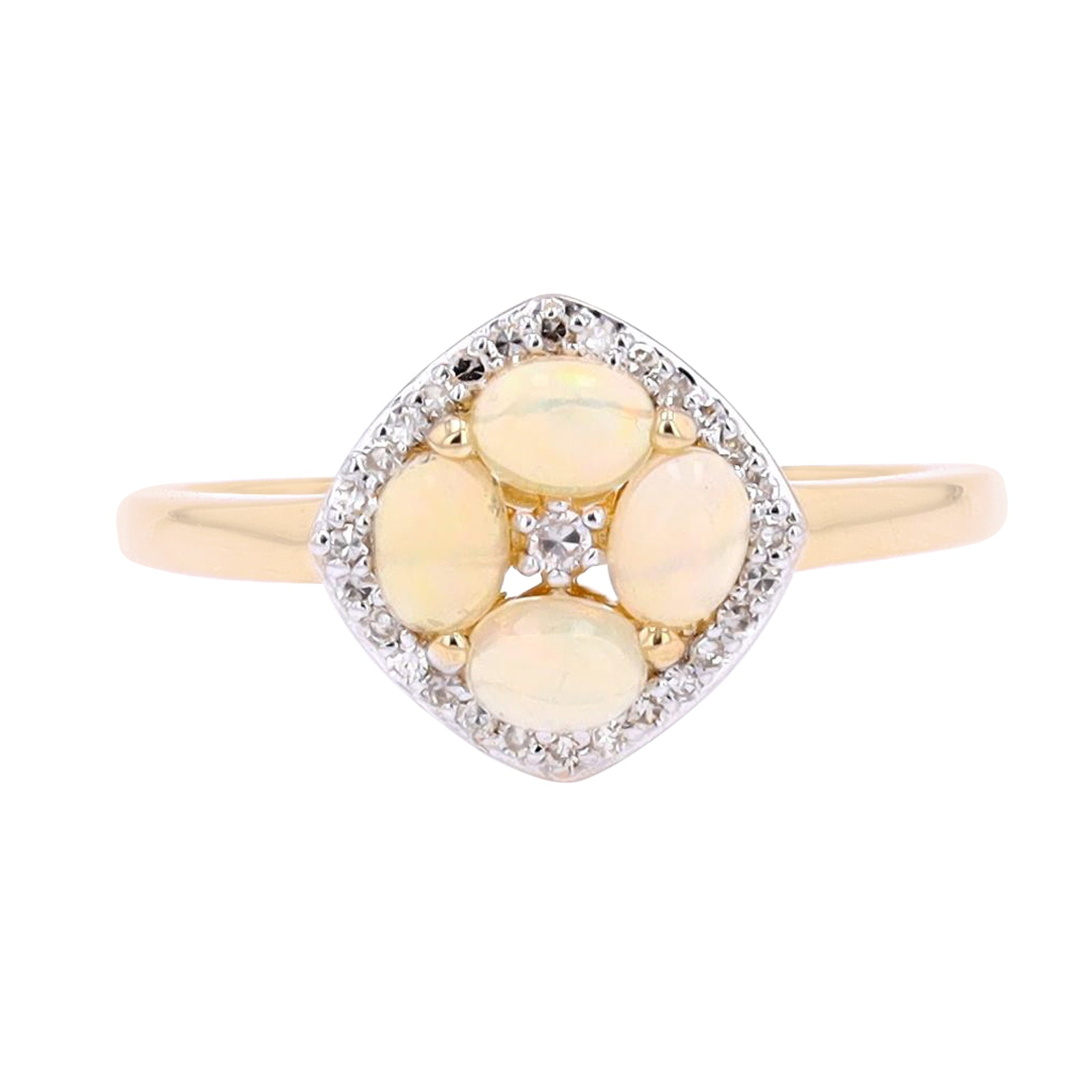 14K Gemstone Cluster Ring<p><strong>More Colors Available</p></strong>