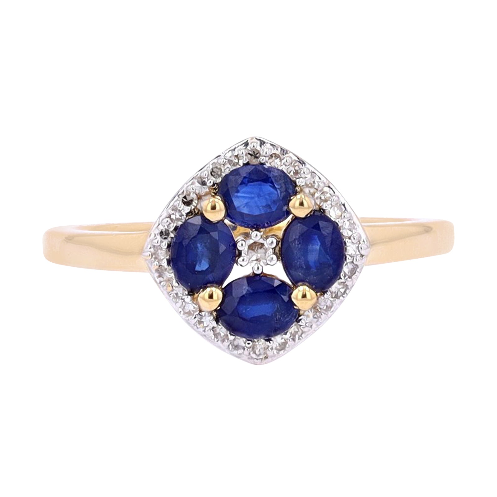 14K Gemstone Cluster Ring<p><strong>More Colors Available</p></strong>