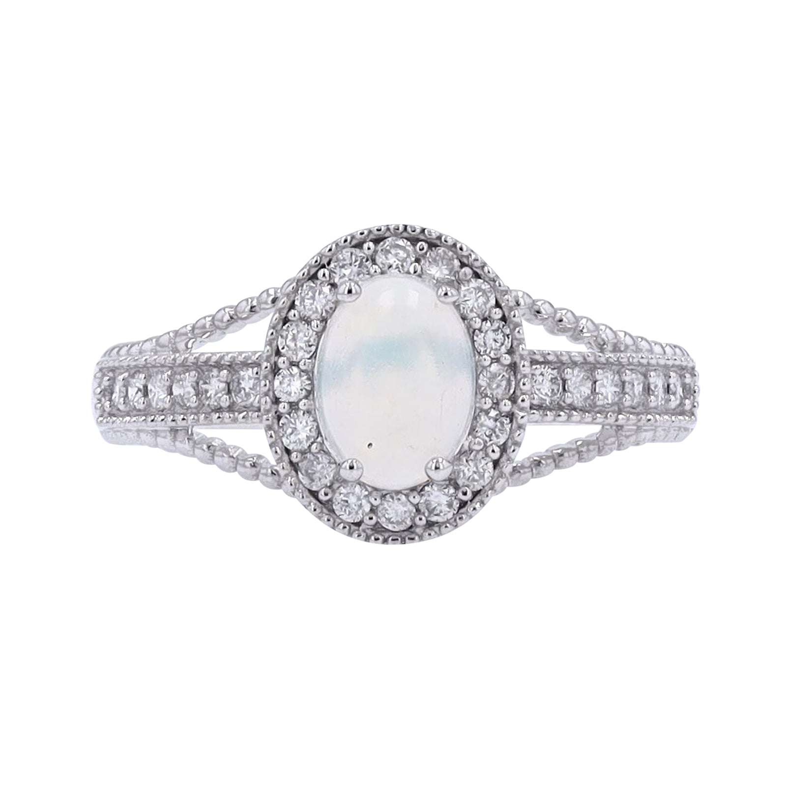 14K Oval Gemstone Ring<p><strong>More Colors Available</p></strong>