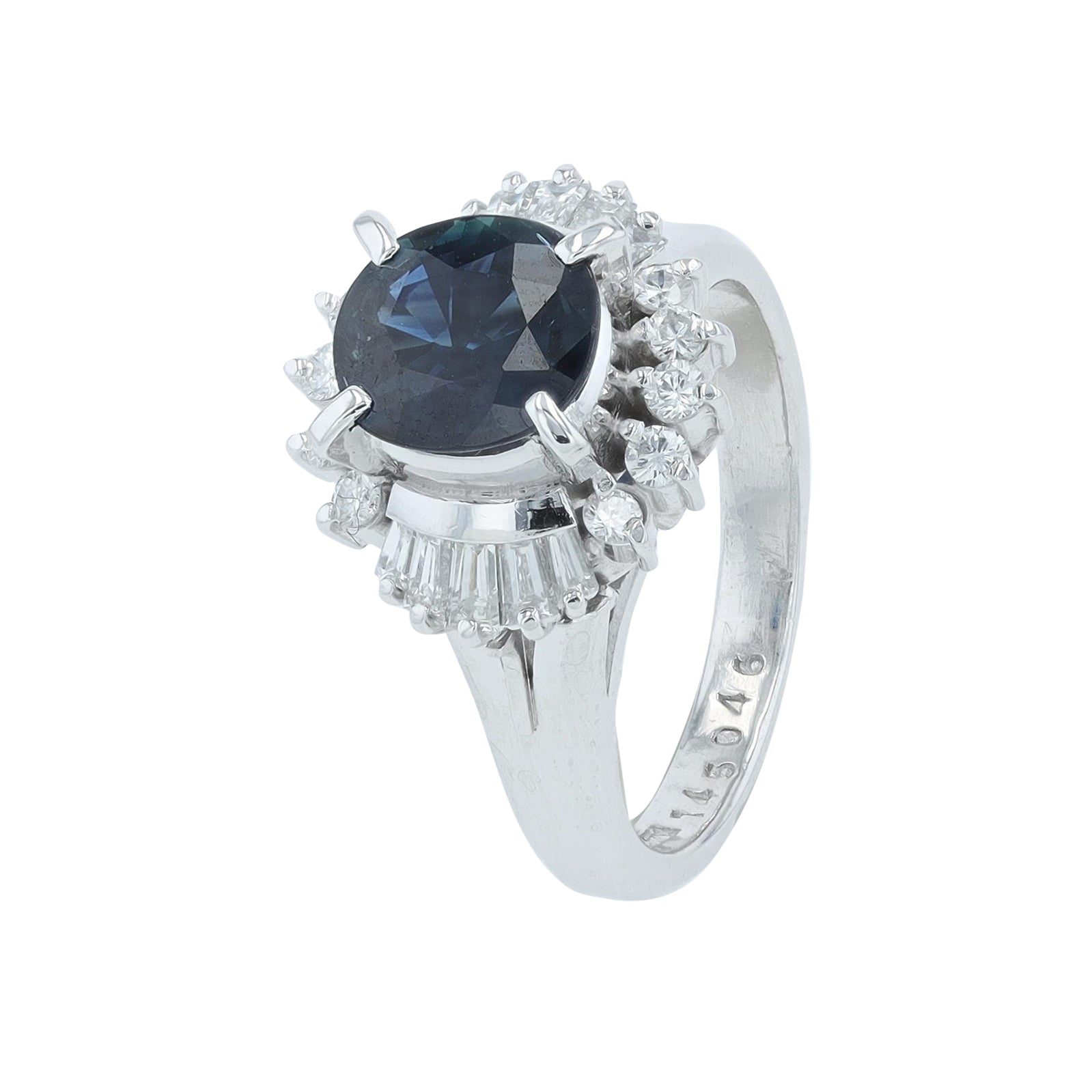 PM900 1.45 CT Sapphire Center Ring