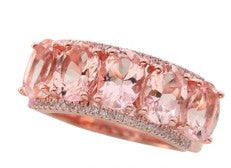 14K EFFY RG 3.30 CT Morganite Ring