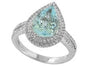 14K EFFY WG 2.60 CT Aqua Ring