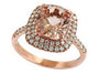 14K EFFY RG 5 CT Morganite Ring