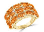 14K EFFY YG 10.36 CT Citrine Ring