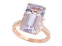 14K EFFY RG 8 CT Amethyst Ring