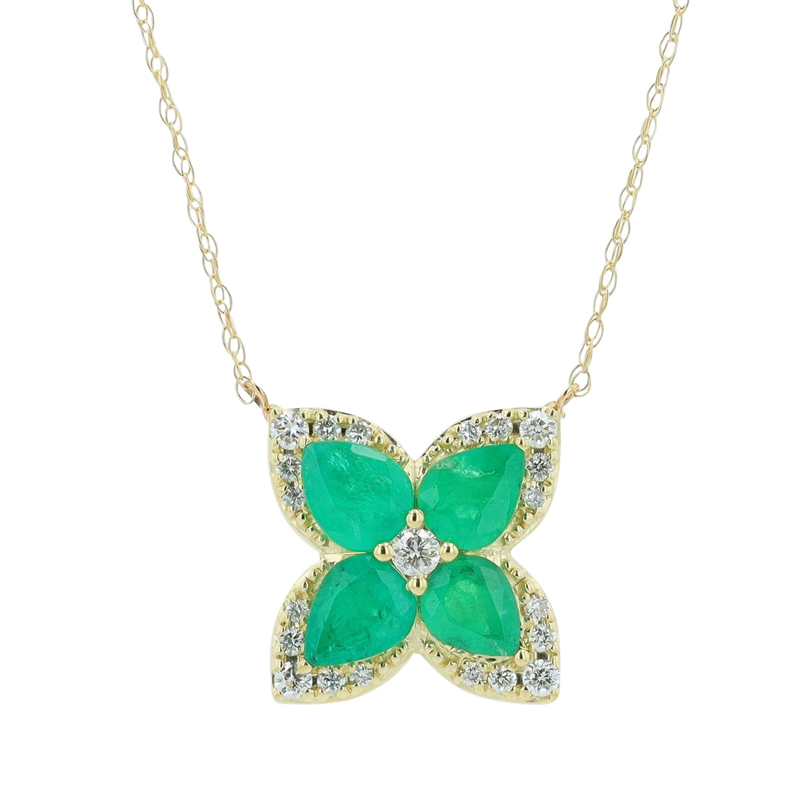 14K Gemstone Necklace<p><strong>More Colors Available</p></strong>