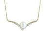 14K EFFY YG Freshwater Pearl Necklace
