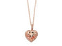 14K EFFY RG 1.50 CT Morganite Heart Pendant
