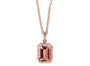 14K EFFY RG 3.85 CT Morganite Pendant