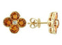 14K EFFY YG 1.80 CT Citrine Studs