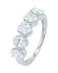 Lab Diamond Necklaces in 14K White Gold (12 ct. tw)