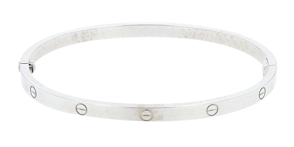 18K WG Cartier Small Love Bangle