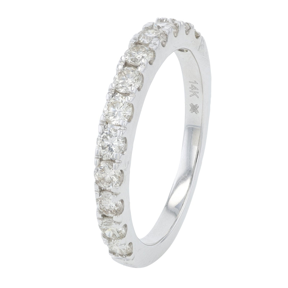 14K Gold 3/4 CT Diamond Wedding Band<p><strong>More Colors Available</p></strong>