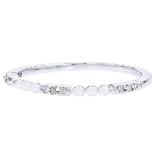 10K Diamond Stackable Band<p><strong>More Colors Available</p></strong>
