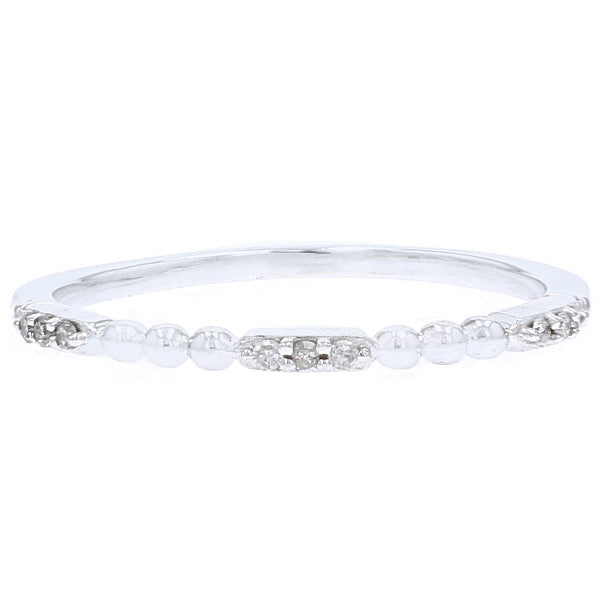 10K Diamond Stackable Band<p><strong>More Colors Available</p></strong>
