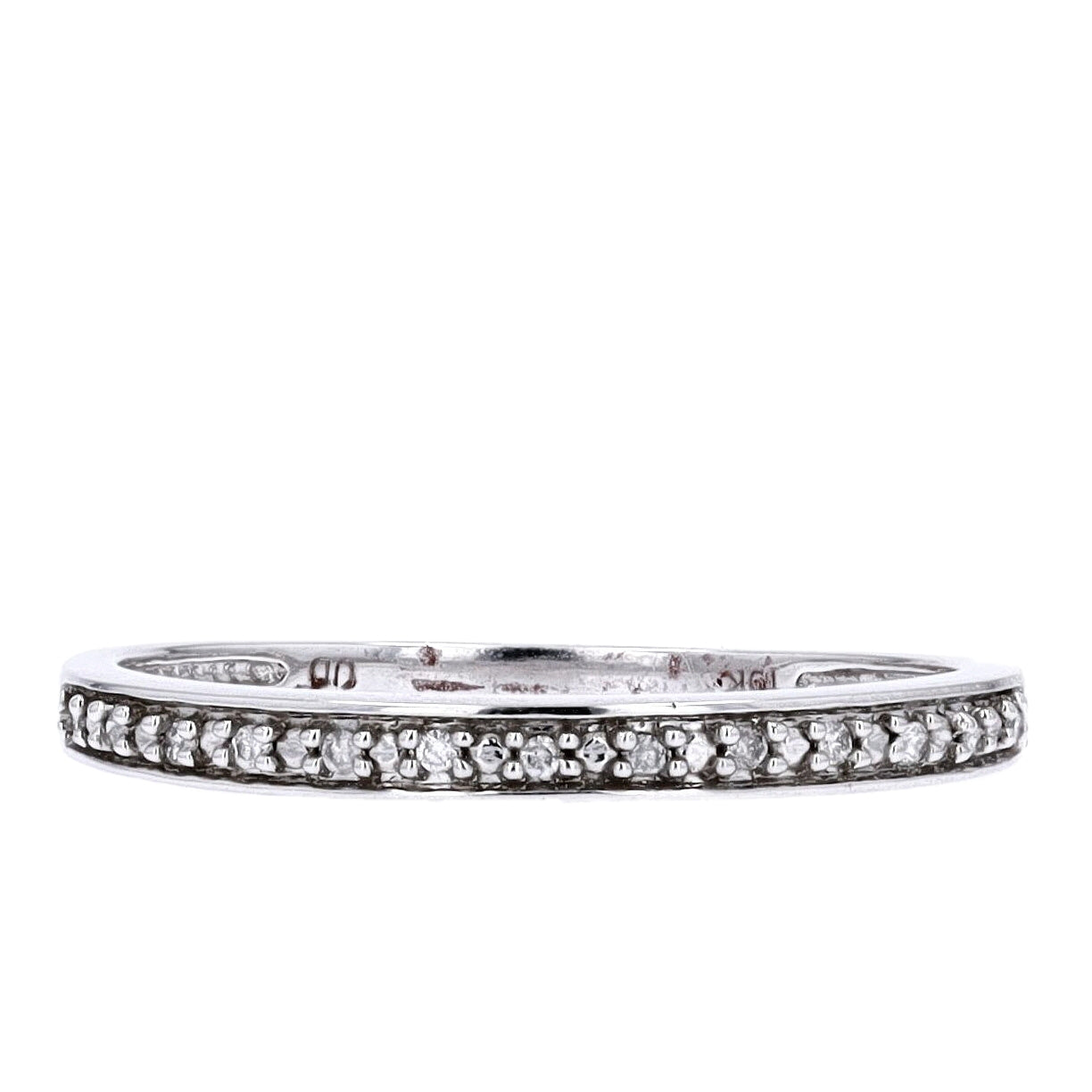 10K WG Diamond Wedding Band