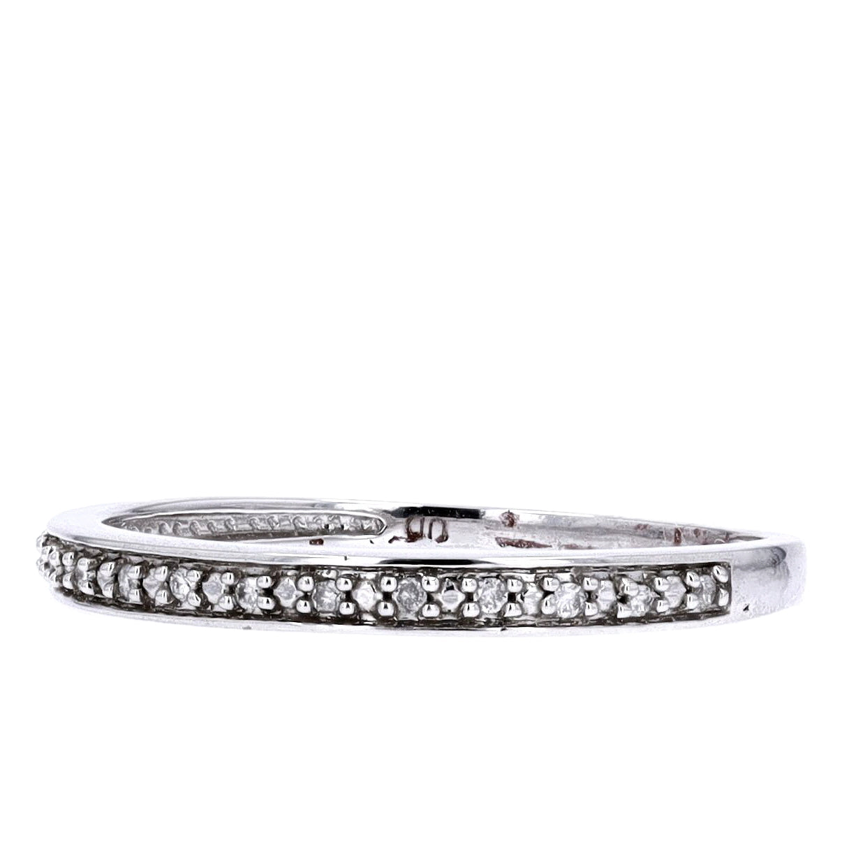 10K WG Diamond Wedding Band