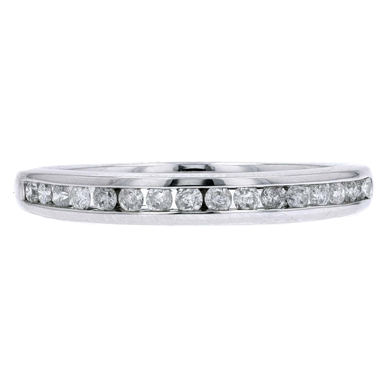 10K WG 1/4 CTW Diamond Band