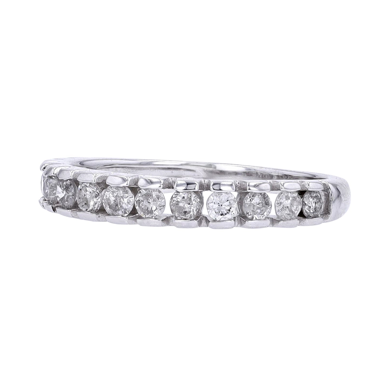 10K WG 1/2 CT Diamond Band