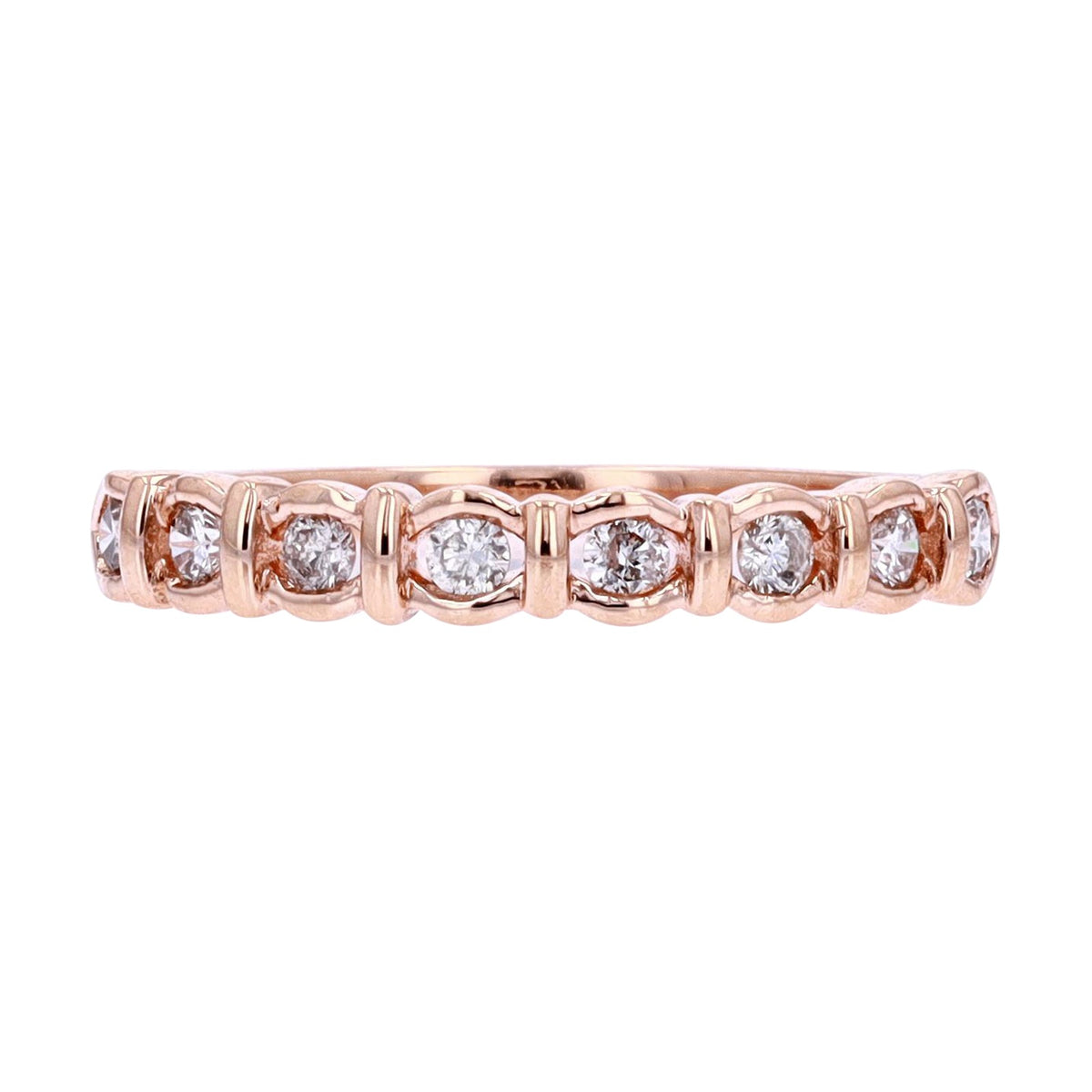 10K Woven Diamond Band<p><strong>More Colors Available</p></strong>