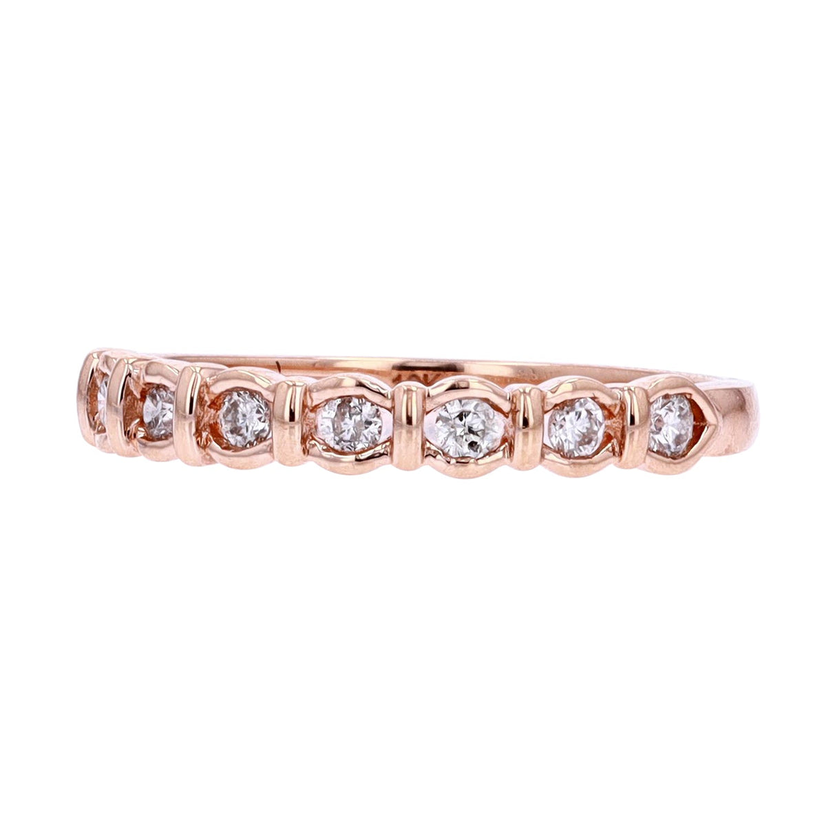 10K Woven Diamond Band<p><strong>More Colors Available</p></strong>
