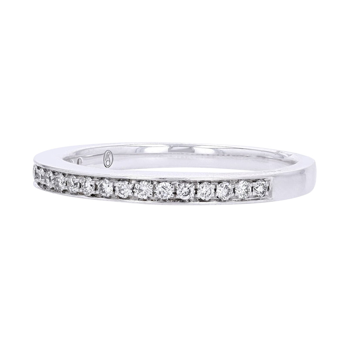 14K WG Diamond Wedding Band