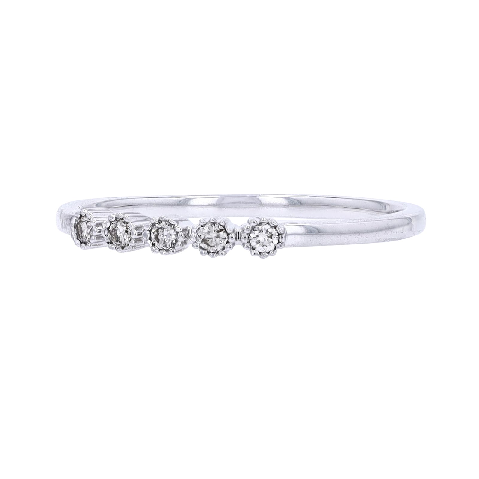 14K Five Stone Band<p><strong>More Colors Available</p></strong>