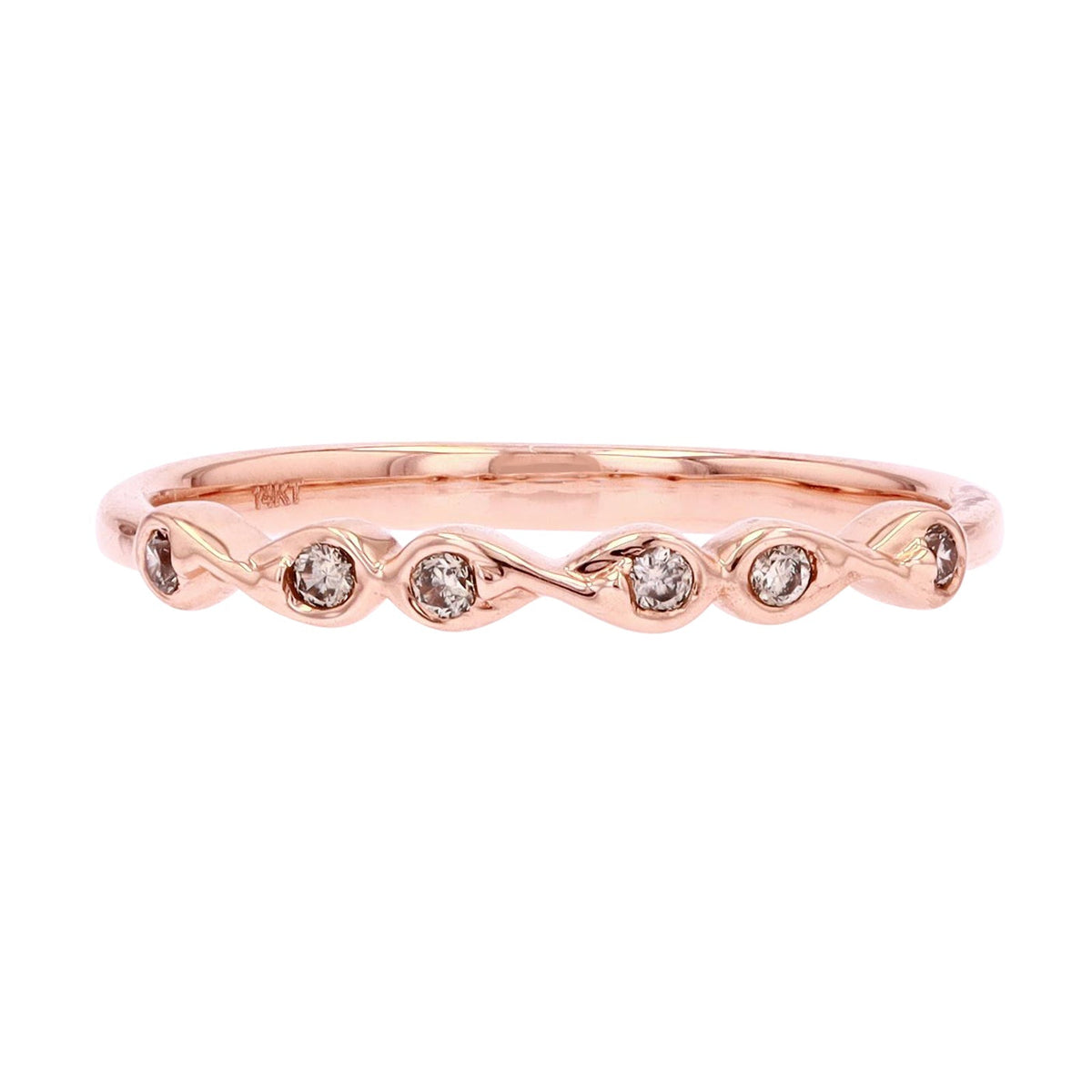 14K Diamond Infinity<p><strong>More Colors Available</p></strong>