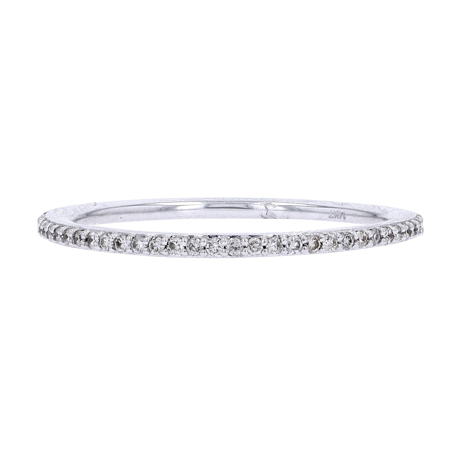 14K Diamond Wedding Band<p><strong>More Colors Available</p></strong>