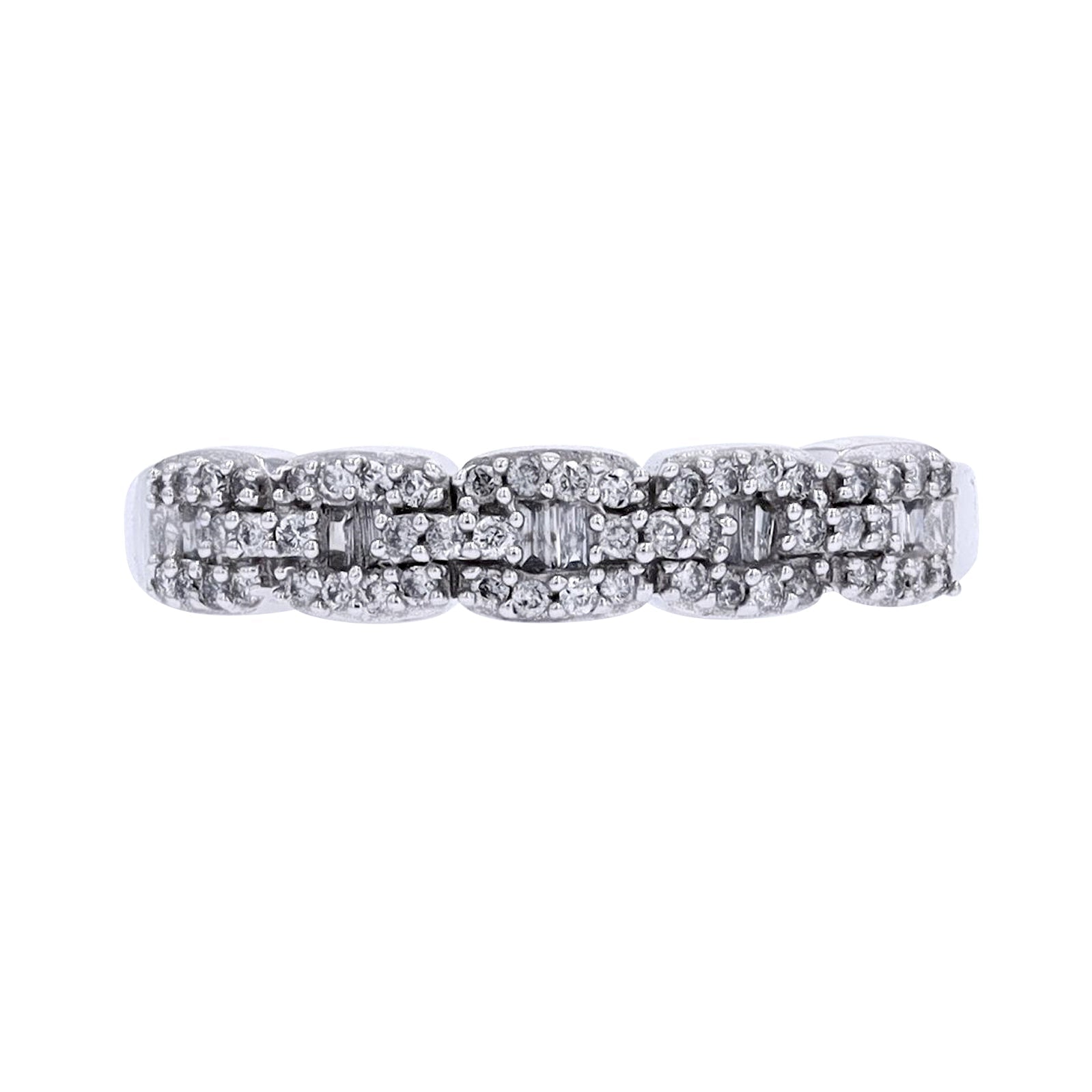 14K WG 1/4 CT Diamond Band<p><strong>More Colors Available</p></strong>