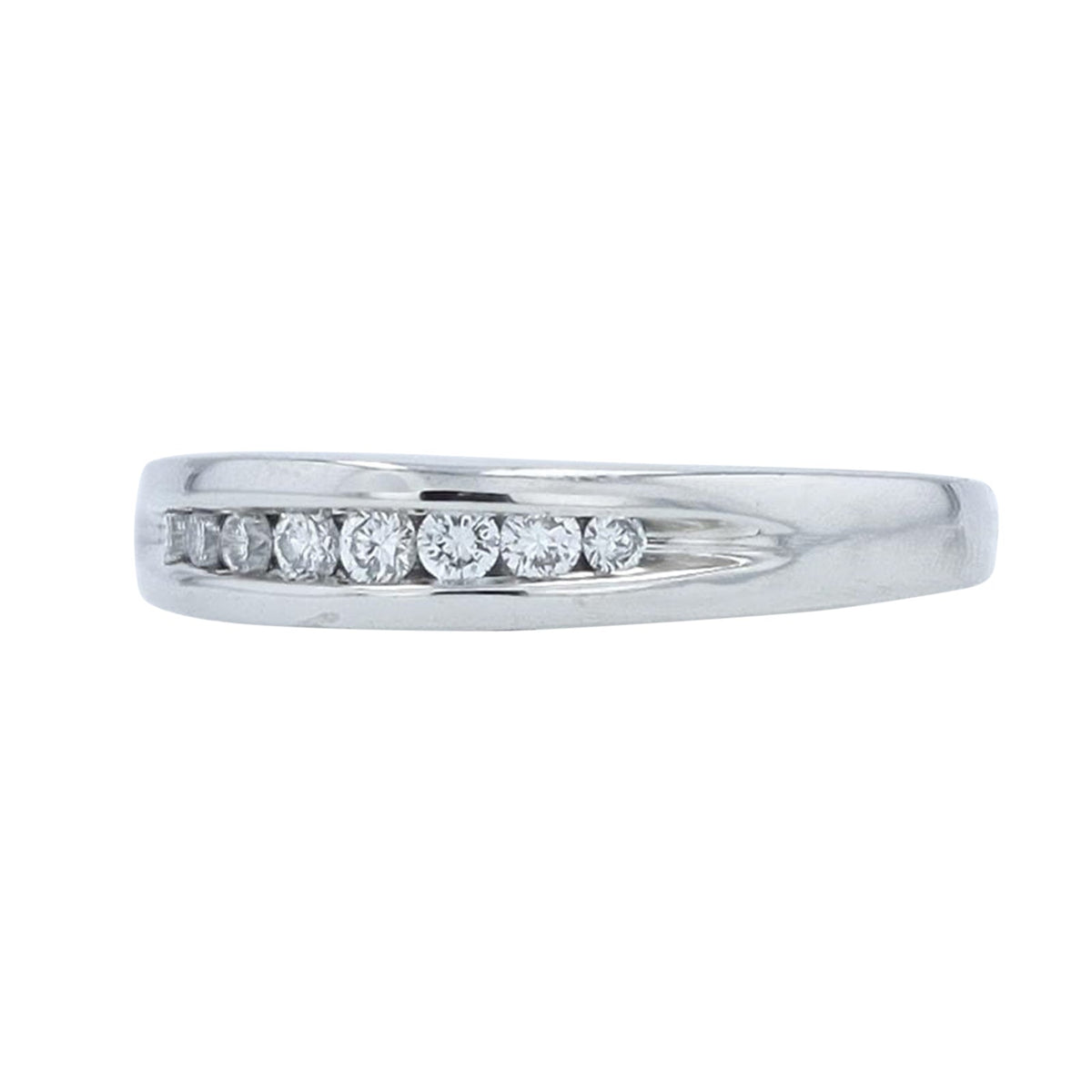 PLAT 1/4 CTW Diamond Band
