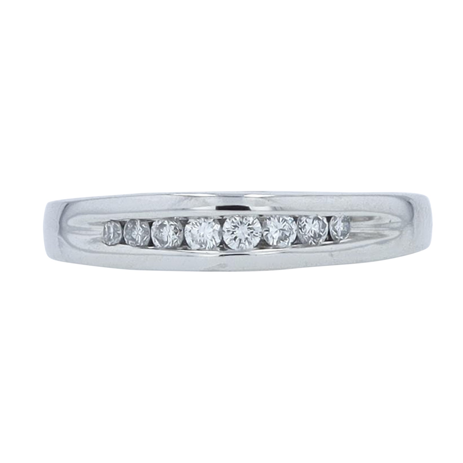 PLAT 1/4 CTW Diamond Band