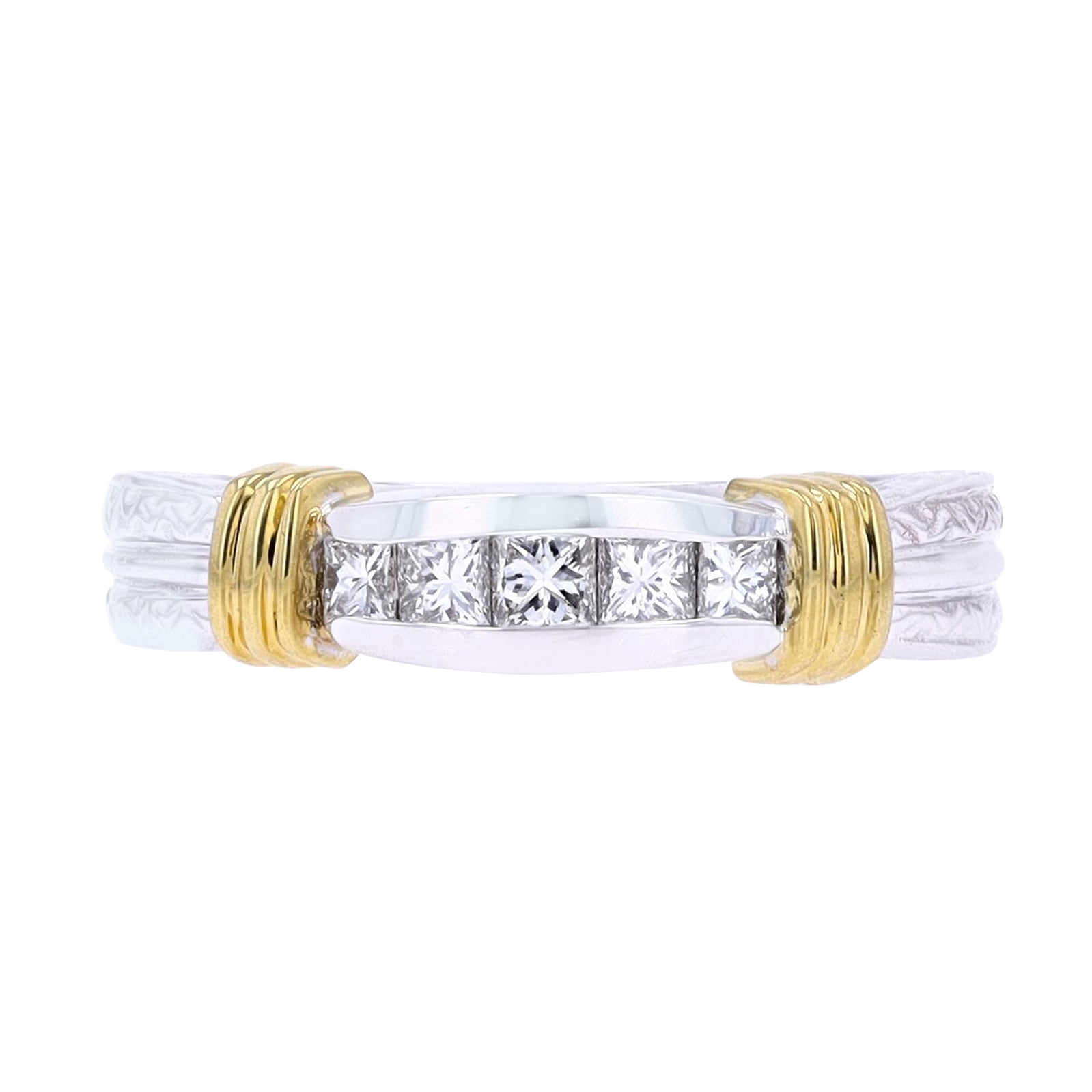 PT900 Diamond Ring