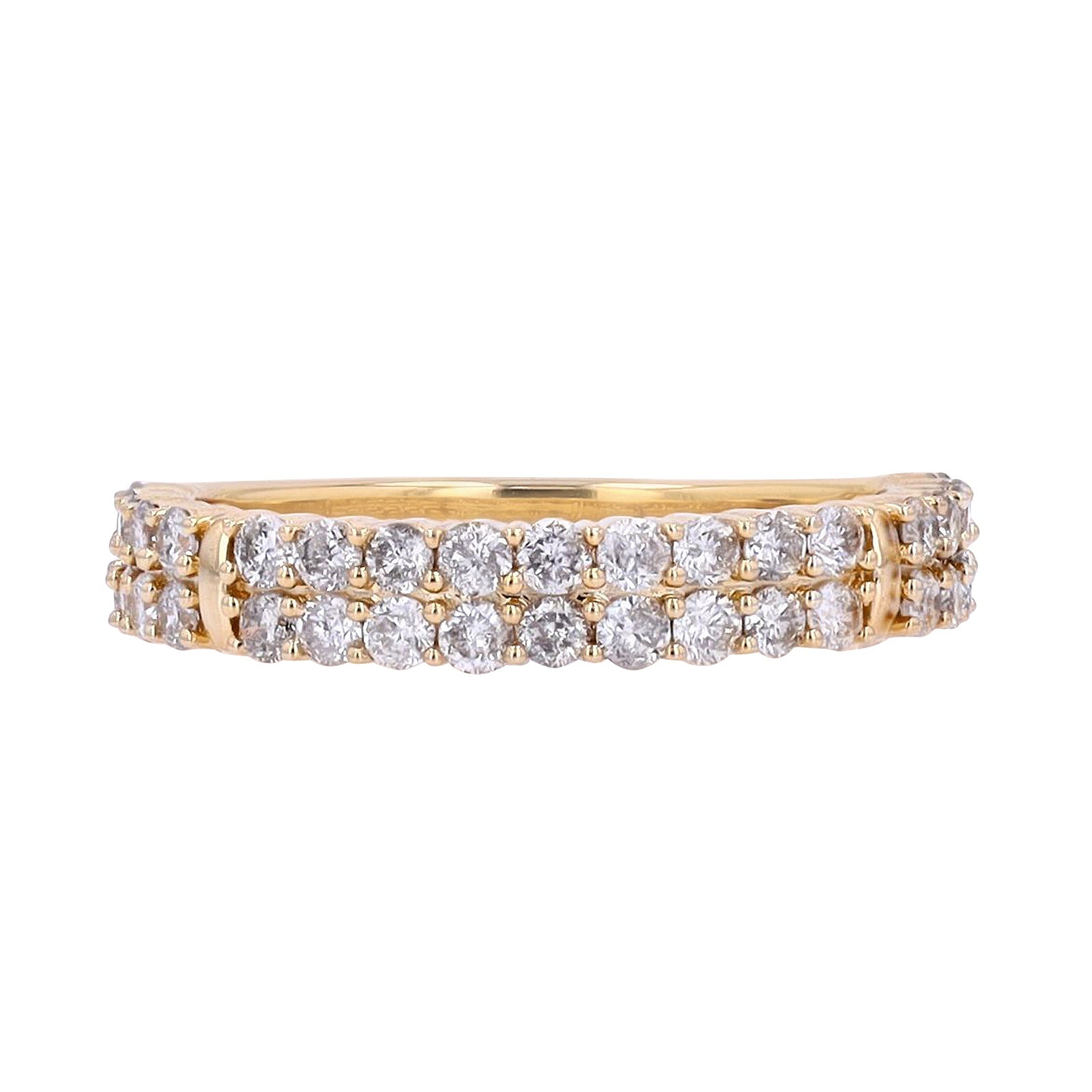 10K YG 1 CTW Diamond Band