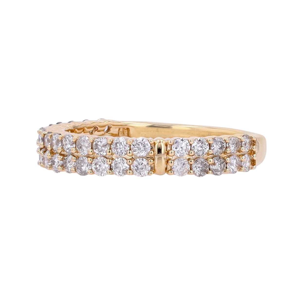 10K YG 1 CTW Diamond Band