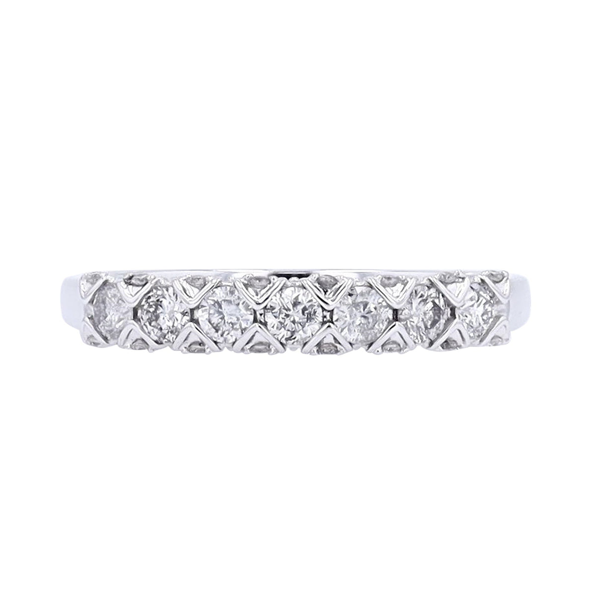 14K WG 1/2 CTW Diamond Ring