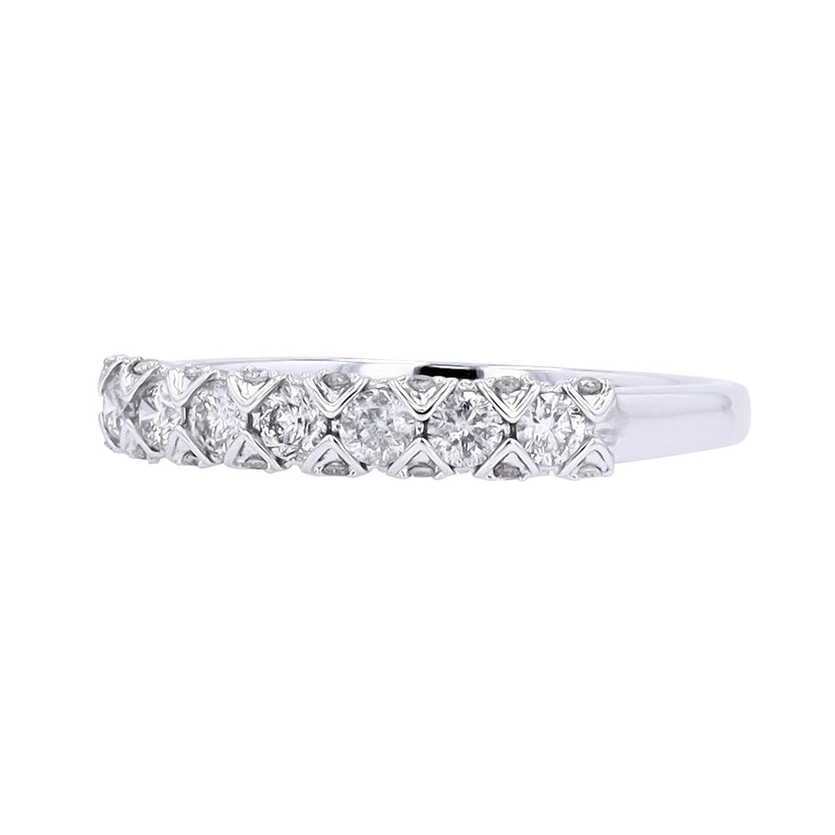 14K WG 1/2 CTW Diamond Ring