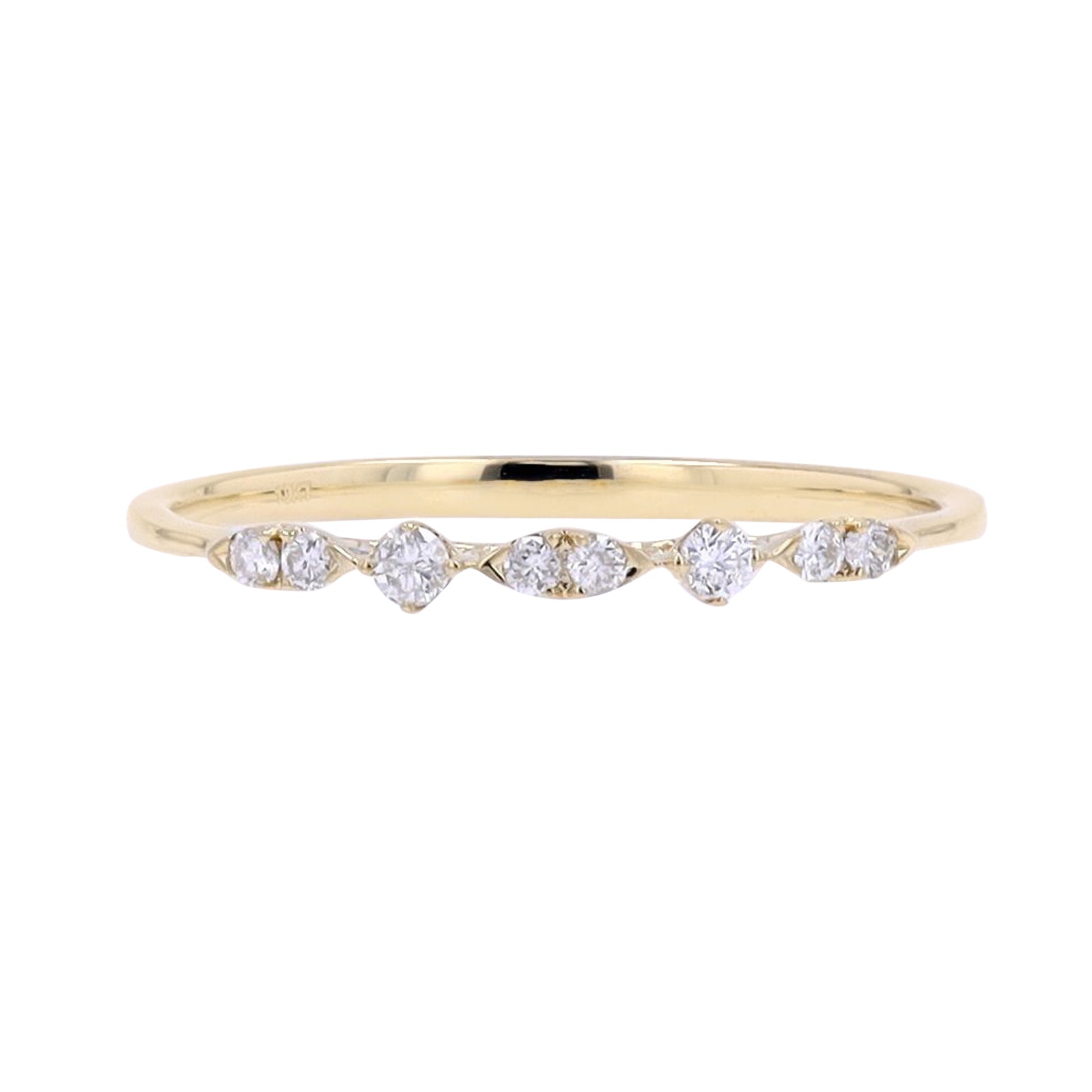 10K Diamond Band <p><strong>More Colors Available</p></strong>