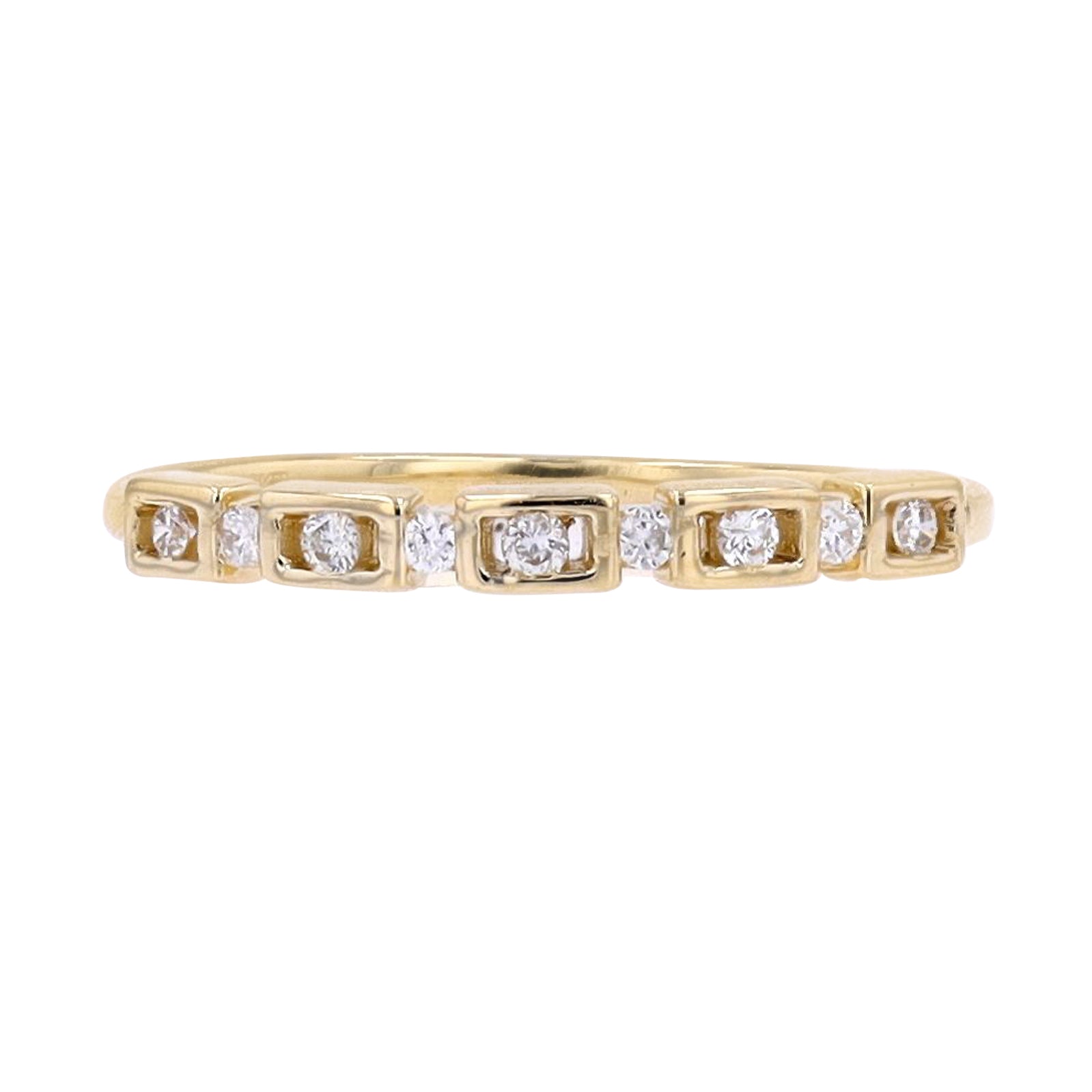10K Diamond Band<p><strong>More Colors Available</p></strong>