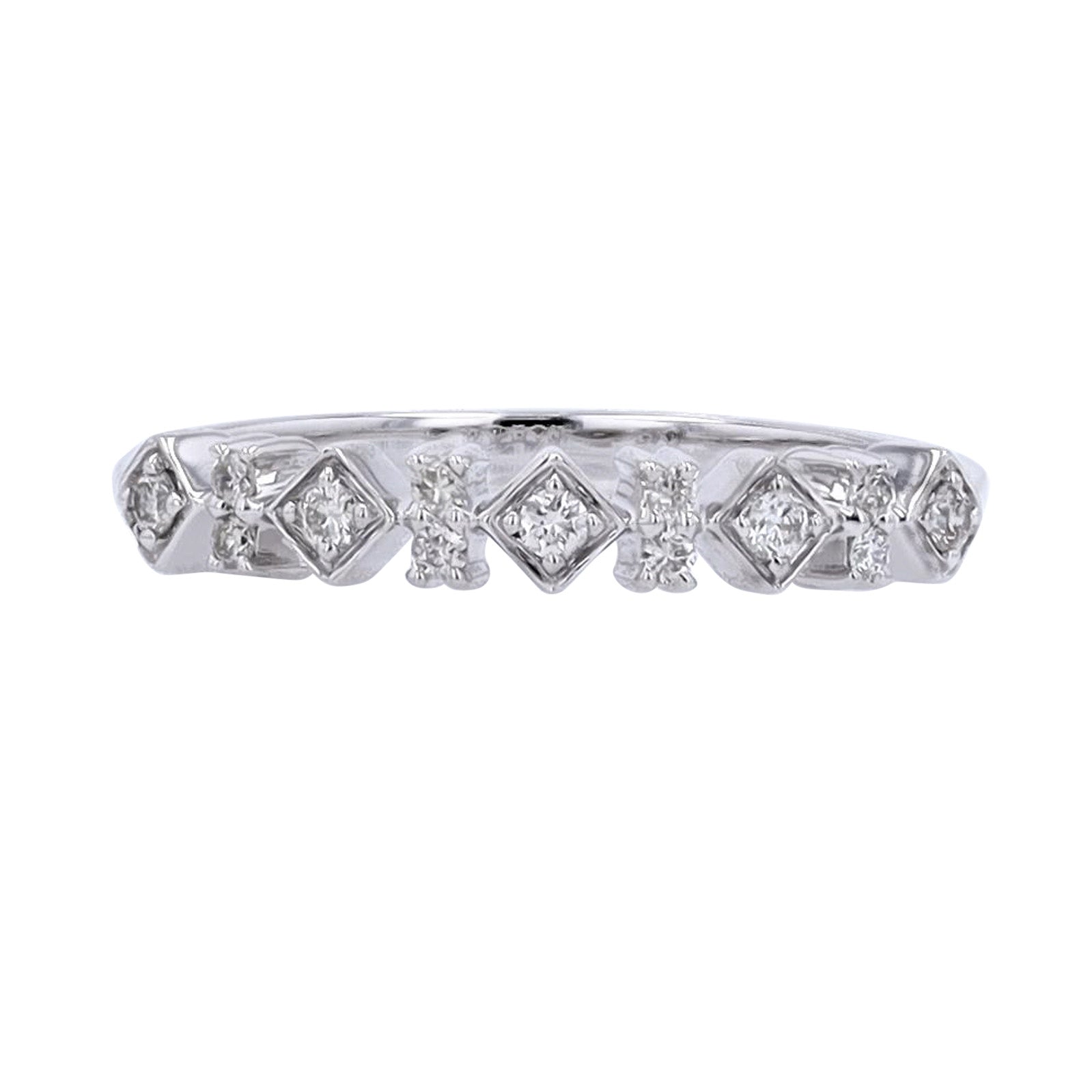 10K Diamond Stackable Band<p><strong>More Colors Available</p></strong>