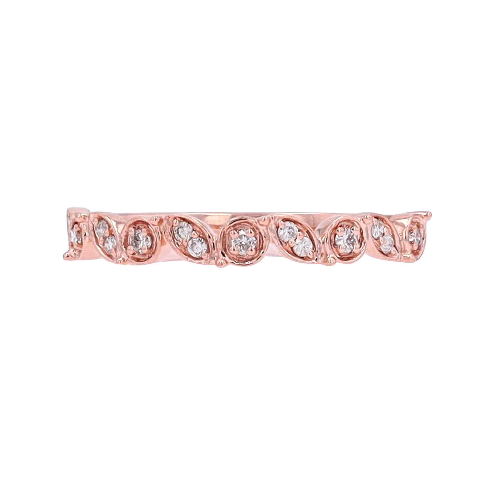 10K Diamond Stackable Band<p><strong>More Colors Available</p></strong>