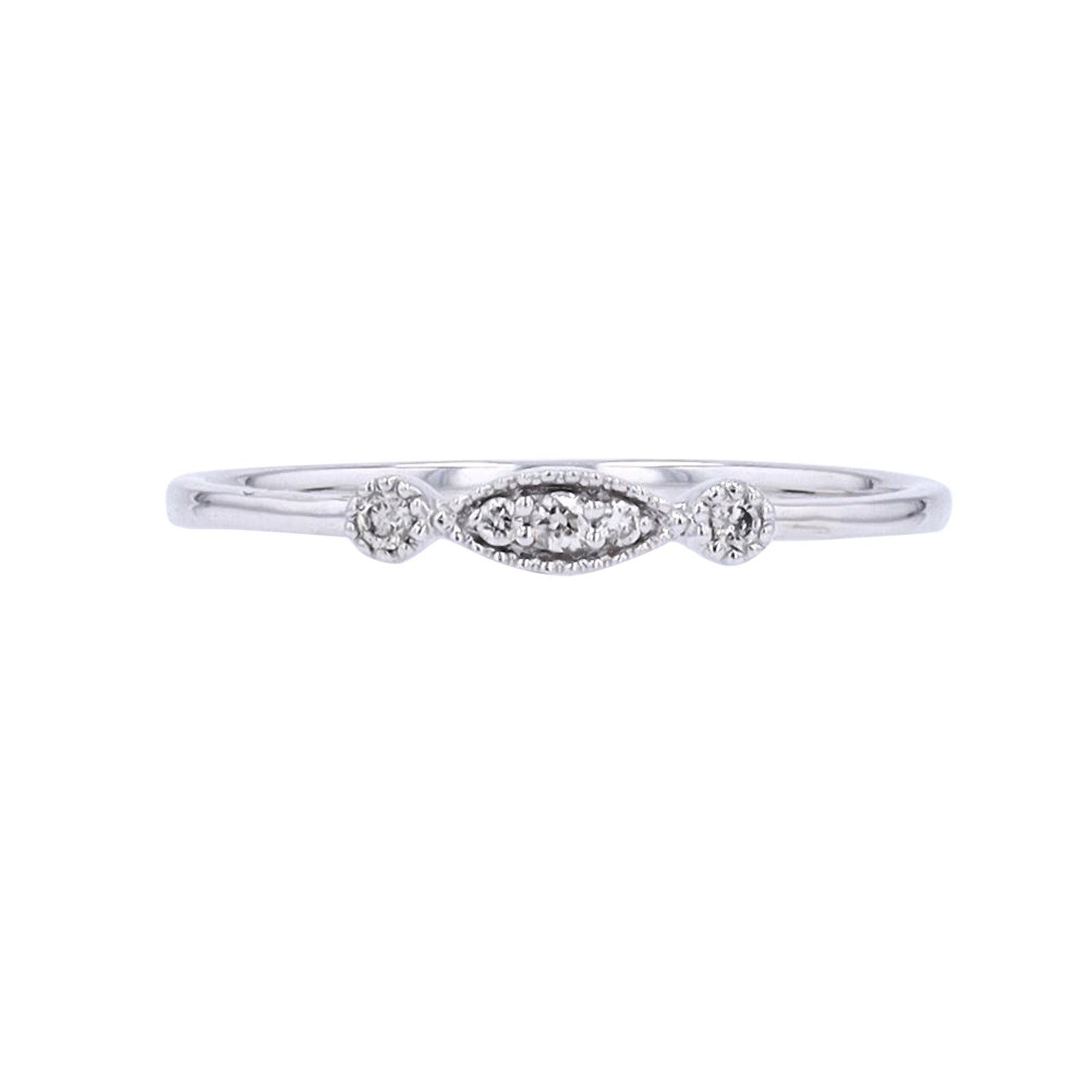 10K Diamond Stackable Ring<p><strong>More Colors Available</p></strong>