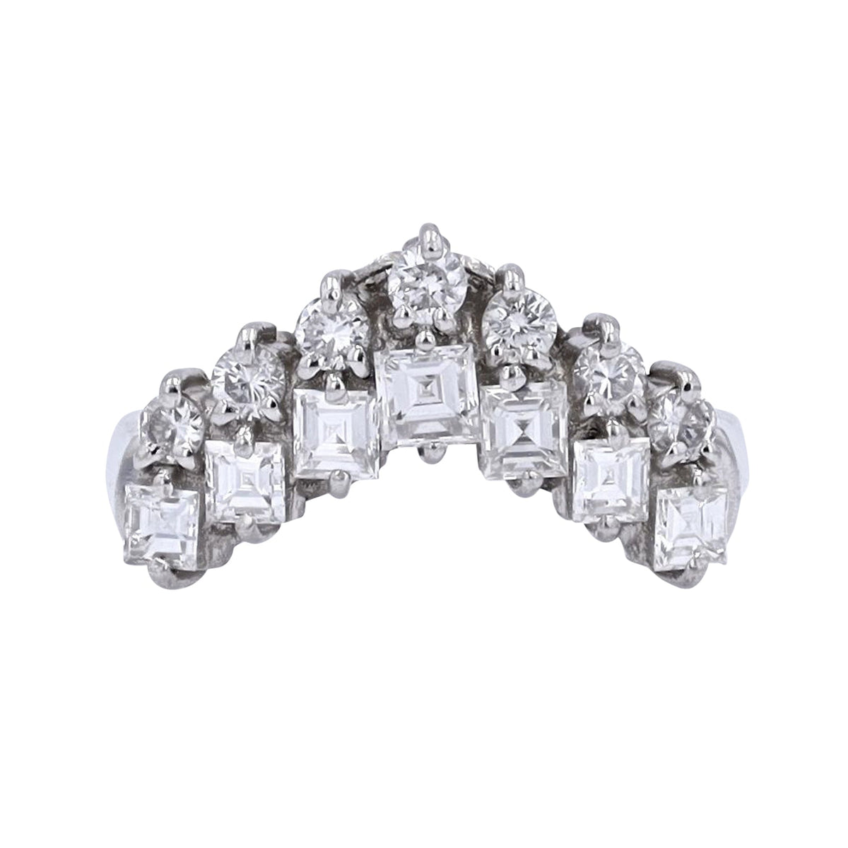 PT900 1.02 CT Diamond Band