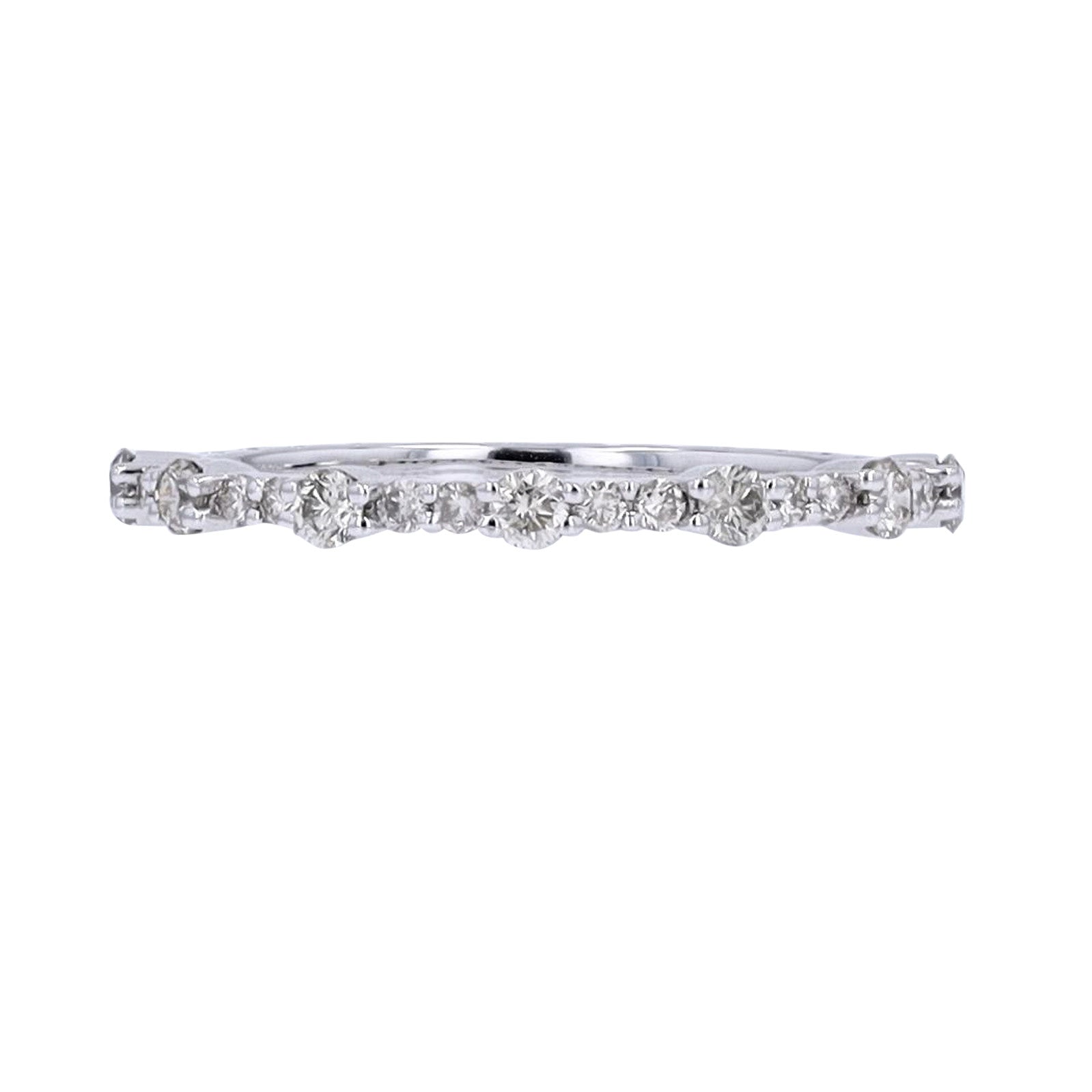 10K Diamond Stackable Band<p><strong>More Colors Available</p></strong>